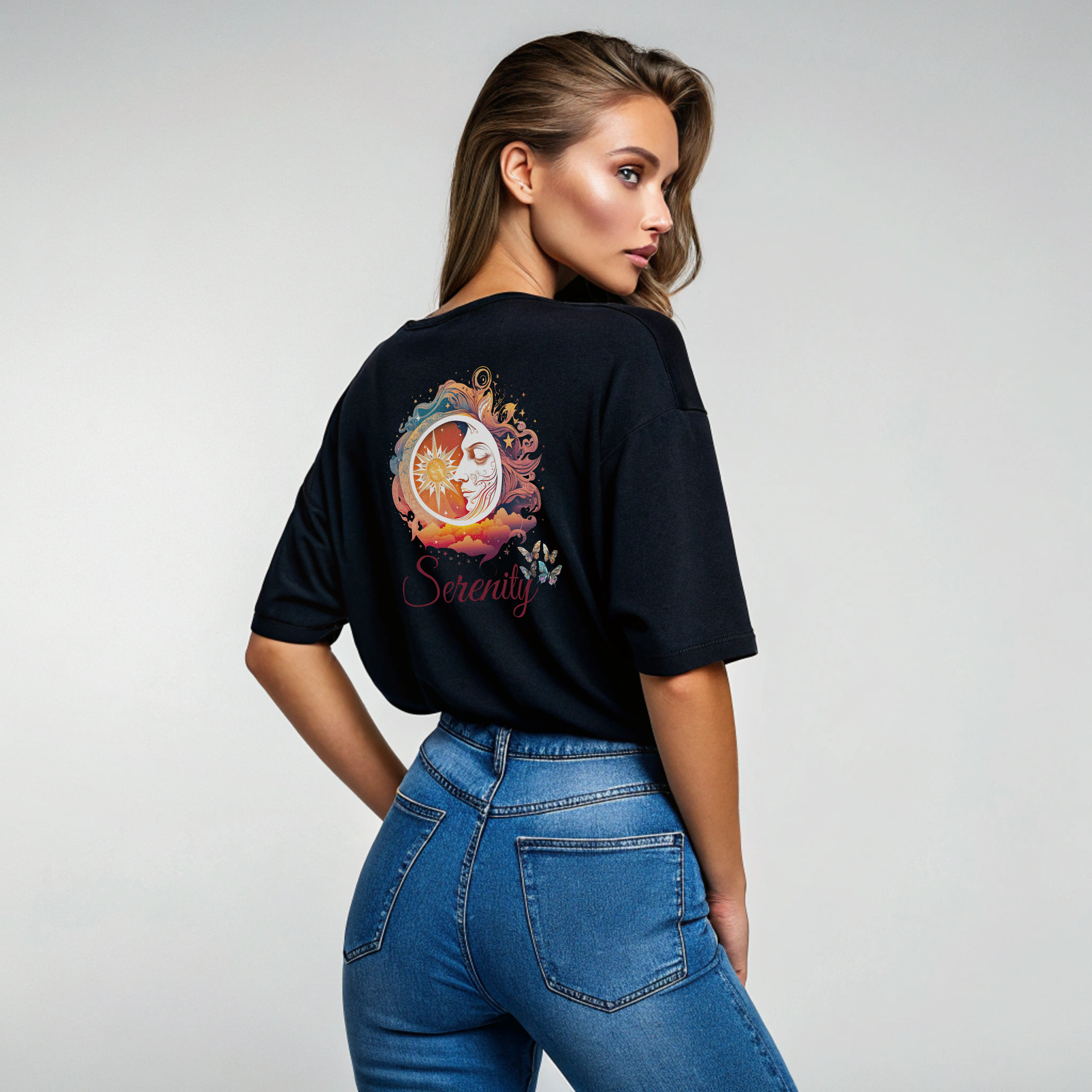 Serenity oversized graphic tshirt