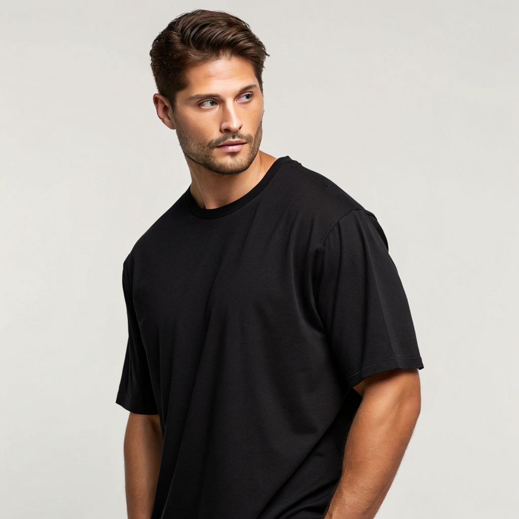 Forged to conquer oversized graphic tshirt