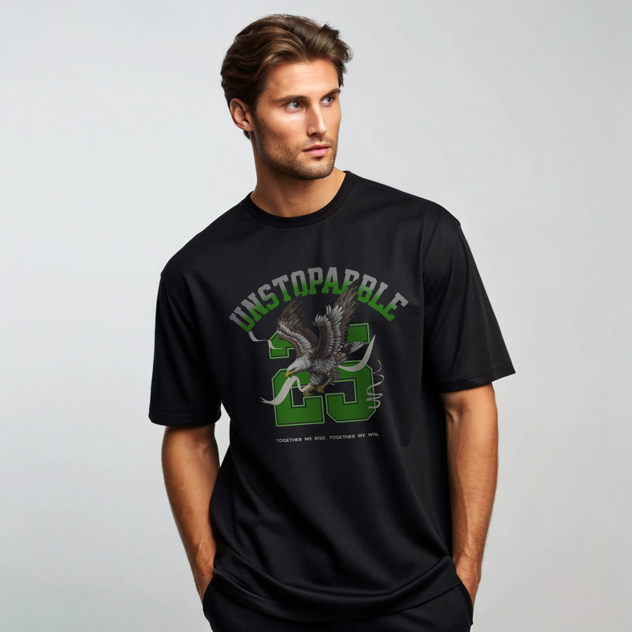 Unstoppable oversized graphic tshirt