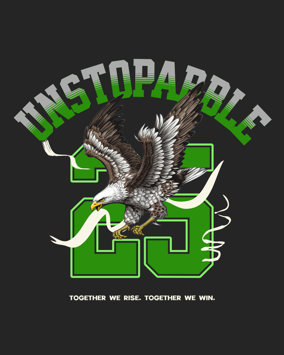 Unstoppable oversized graphic tshirt