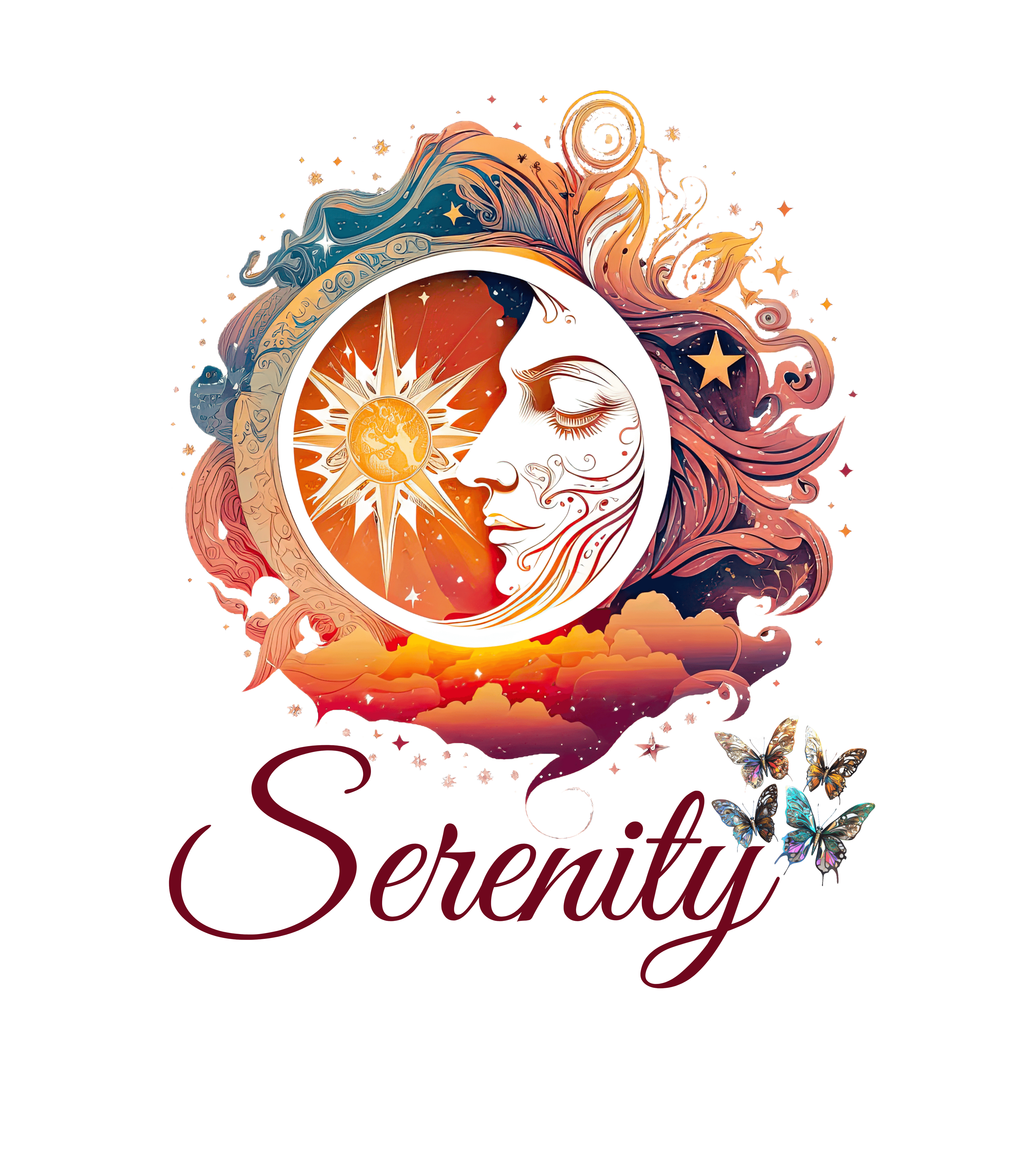 Serenity oversized graphic tshirt